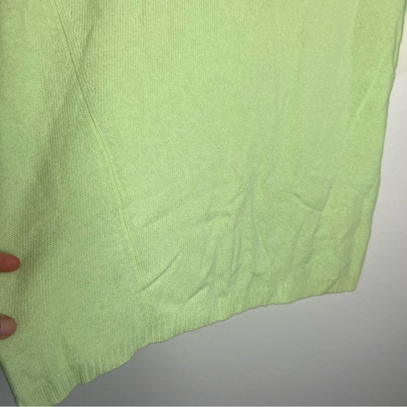 KIMROSS cashmere V-Neck Green Sweater Sz M - Picture 4 of 7
